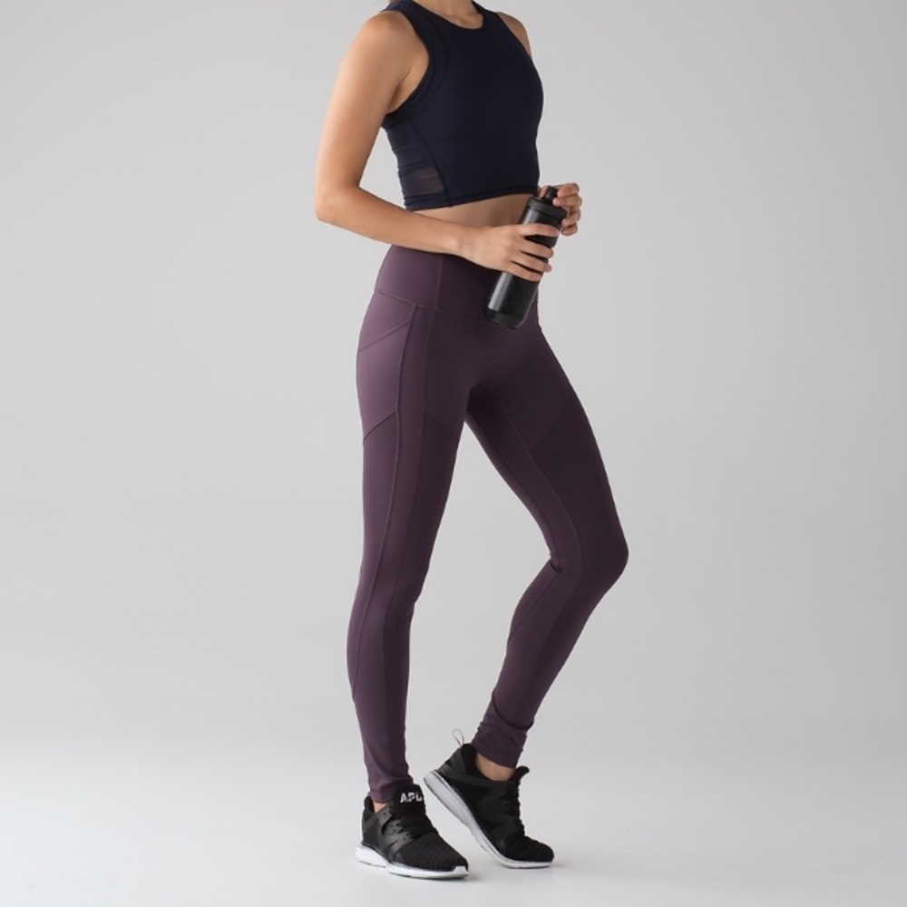 Lululemon All The Right Places Leggings II Purple
